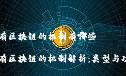 公有区块链的机制有哪些

公有区块链的机制解析：类型与功能