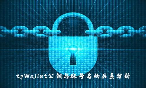 tpWallet公钥与账号名的关系分析